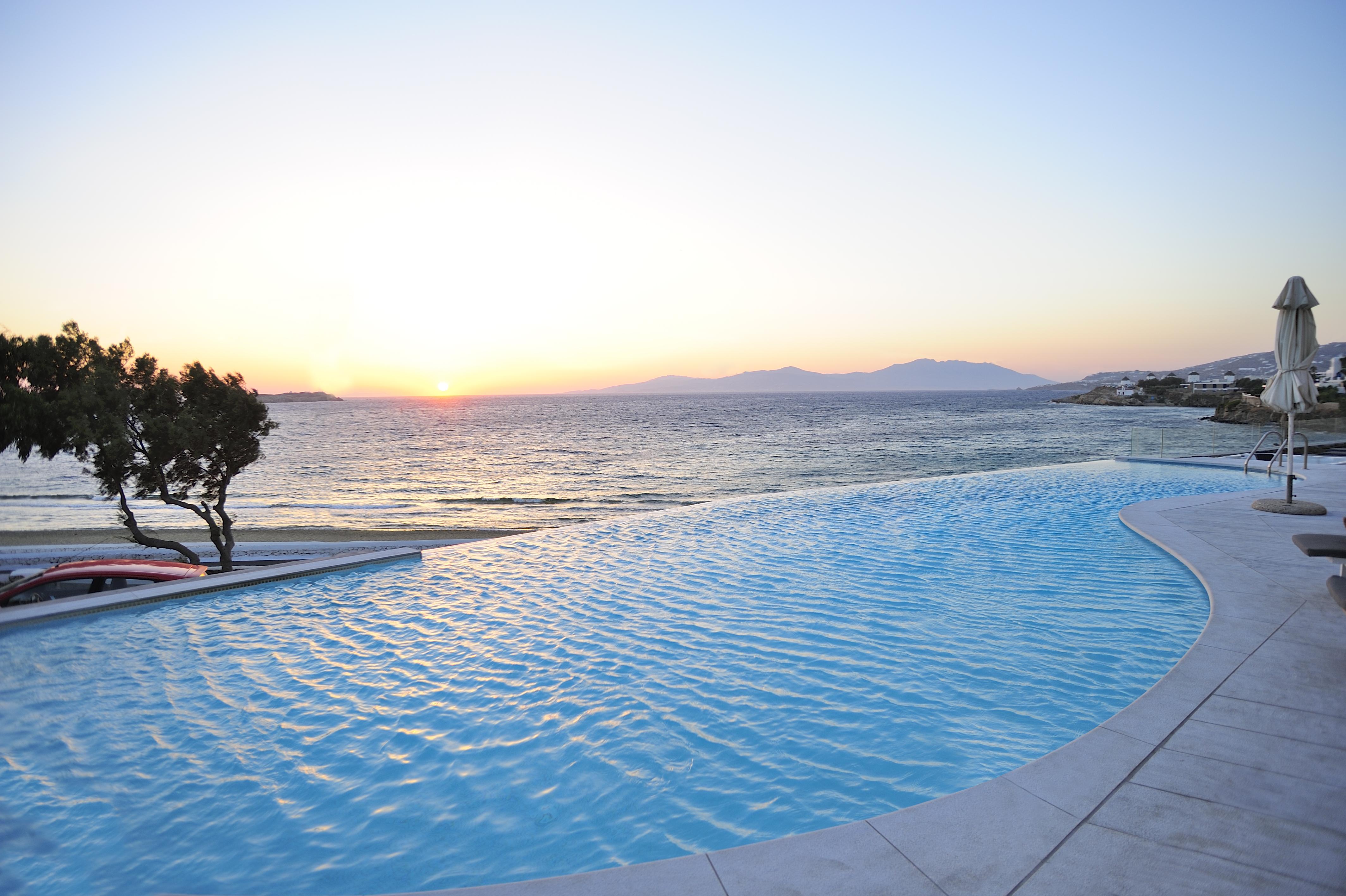 Mykonos Beach Hotel Mykonos Town Esterno foto