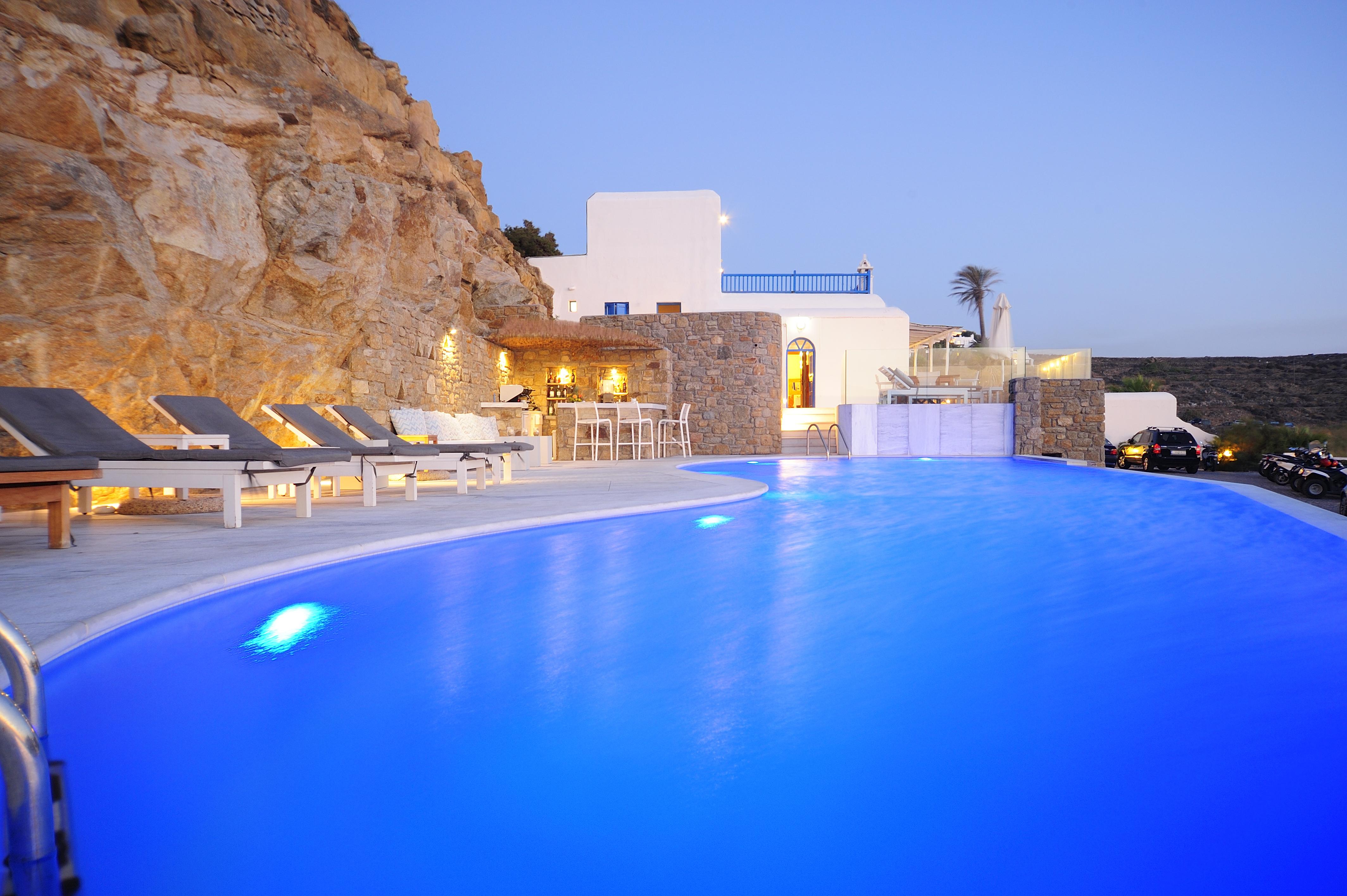 Mykonos Beach Hotel Mykonos Town Esterno foto