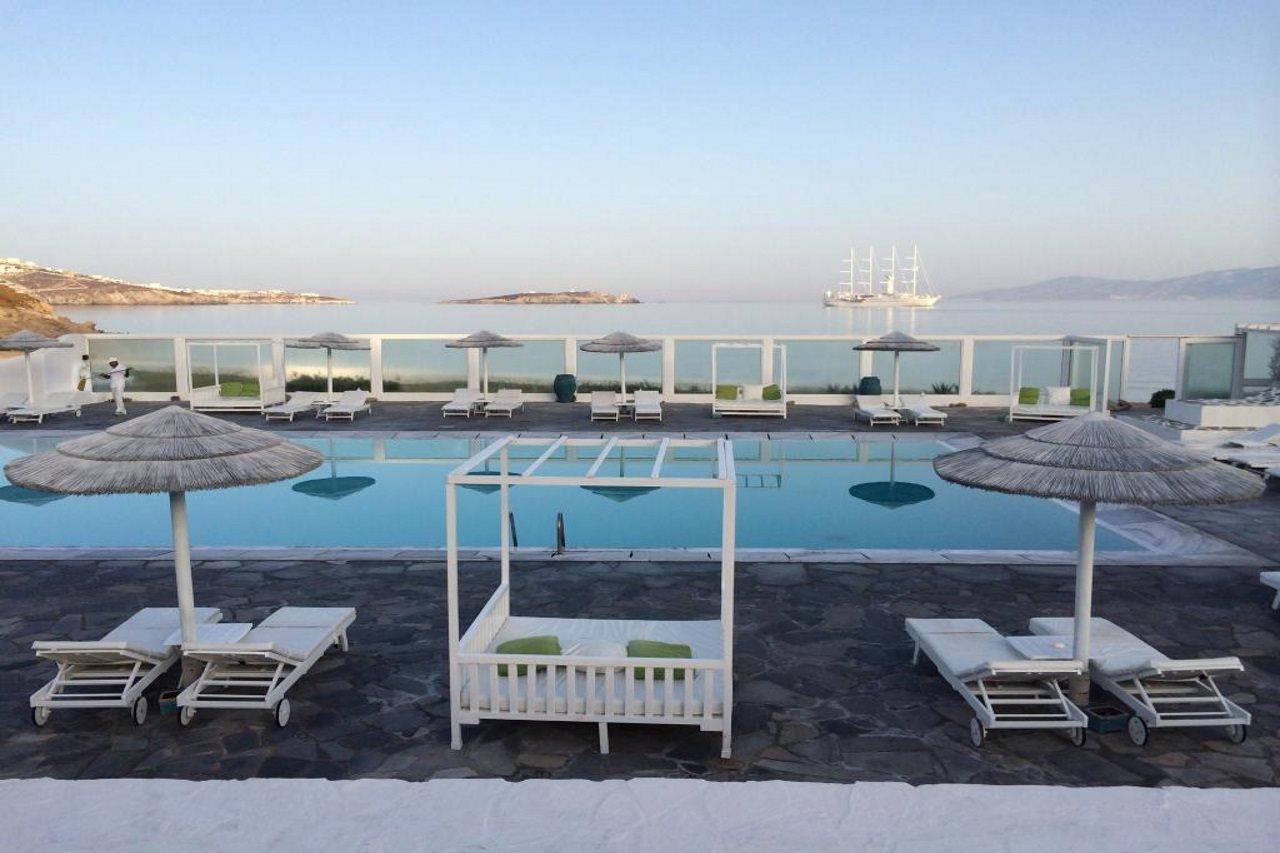 Mykonos Beach Hotel Mykonos Town Esterno foto